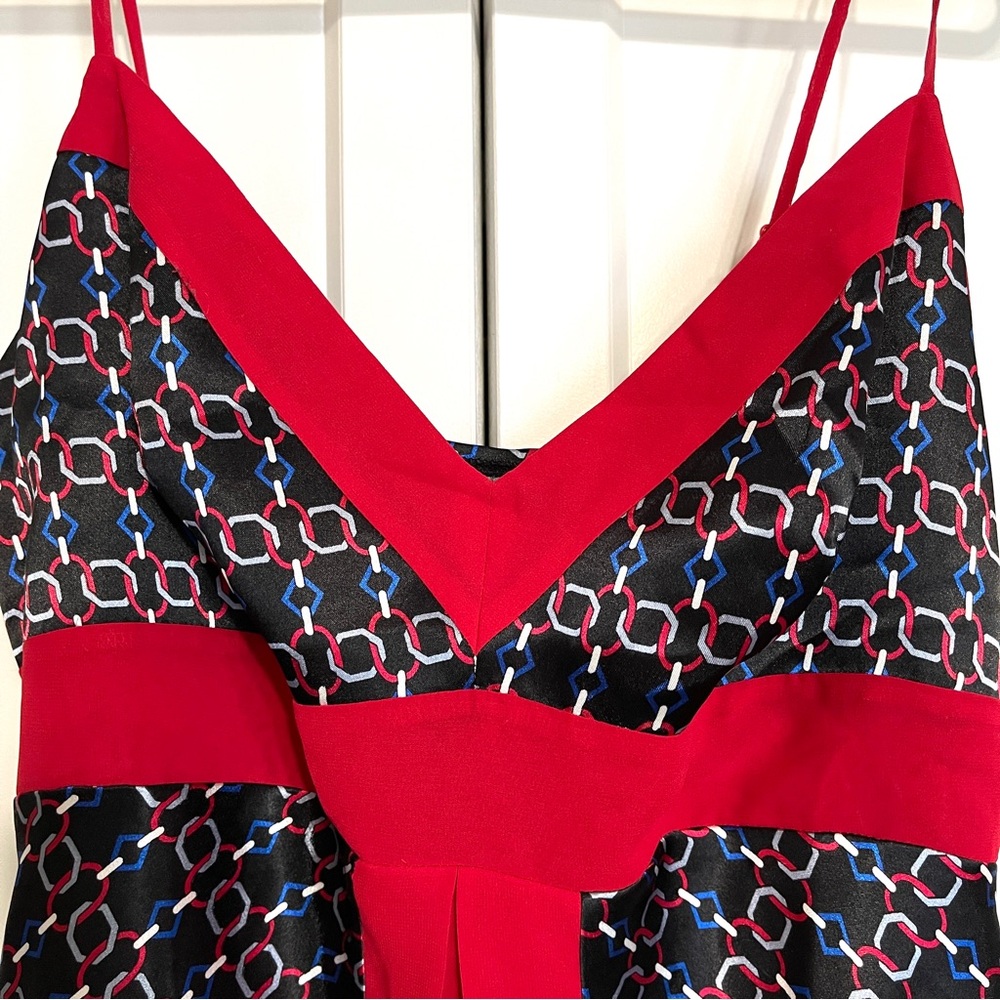 Bisou Bisou Black & Red Bustier Camisole – Vintage Y2K Bombshell Style - Picture 10 of 11